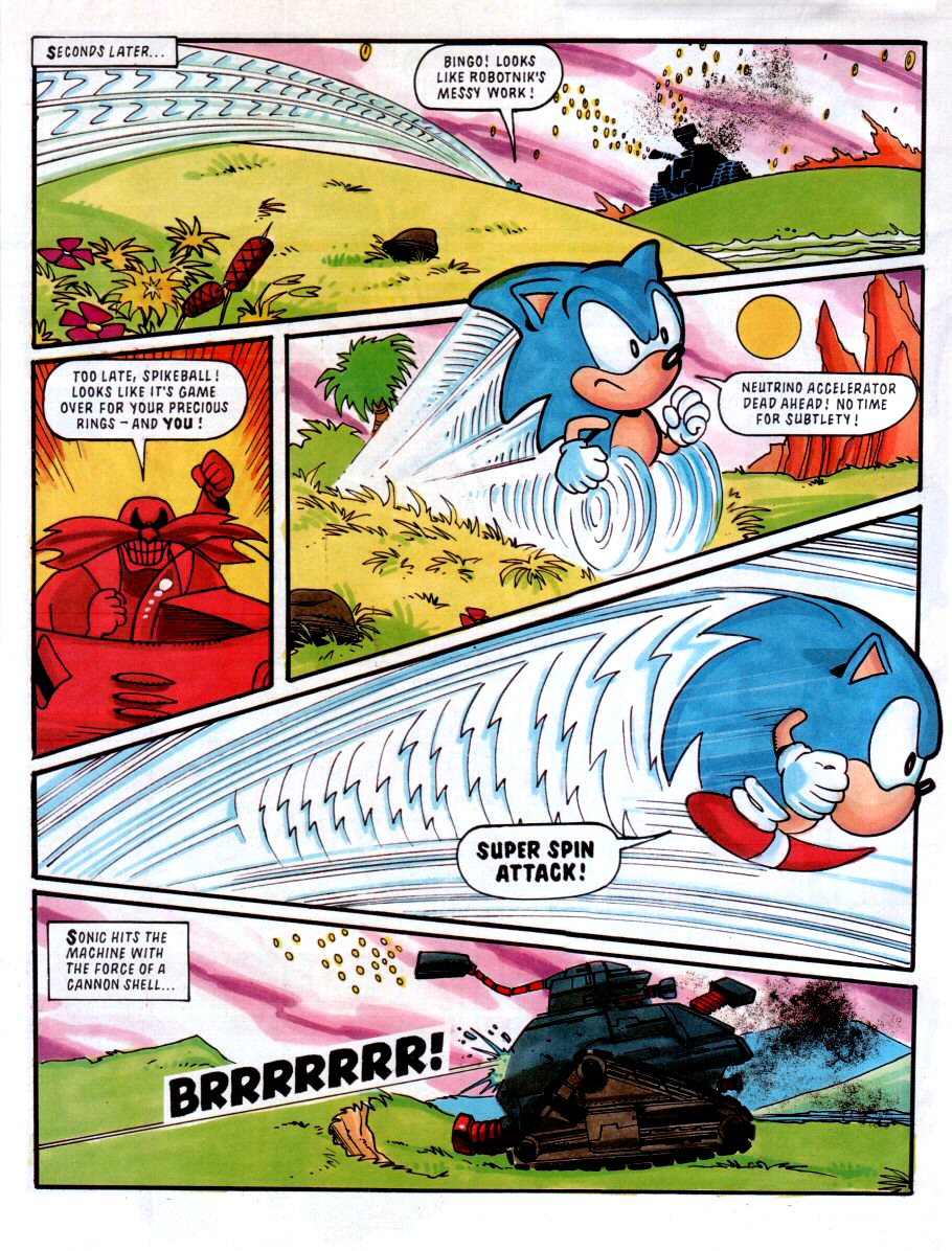 Sonic - The Comic Issue No. 001 Page 7